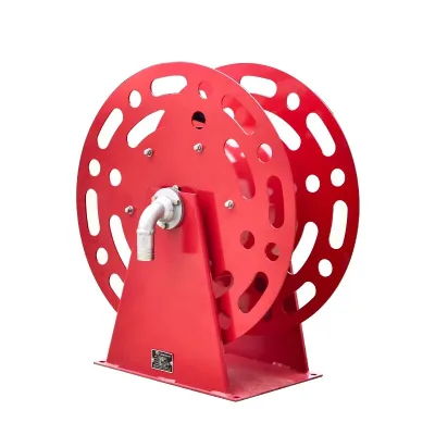 Factory Manual Rotary Reel Carbon Steel Hose Reel Red/Black 10-30meters Oil Fuel Dispenser for Airport/Wharf Use