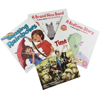 Custom Hardcover the Factory Price Color Story Picture Book Spot UV Libros De Primaria Children Book Printing for Children