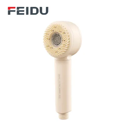 Feidu Modern Baby Shower Head Rotatable Bathtub Shower Attachment High Pressure Water Saving Chrome Surface Easy Installation