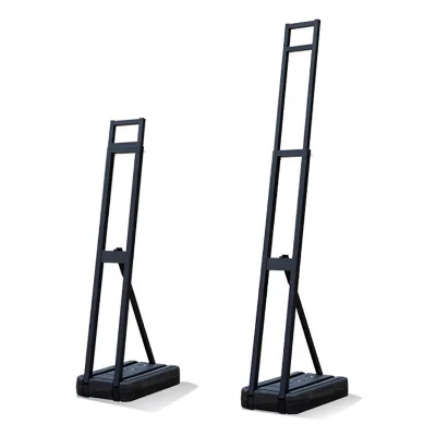 Hot Sale Foldable Water-filled Telescopic KT Board Adjustable Height Poster Stand Bracket for Wedding EVents Reception