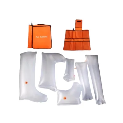 Leg Arm Inflatable Air Splint Set of Outdoor Camping First Aid Emergency Kit Daily Use for Bone Broken Pain Reduce