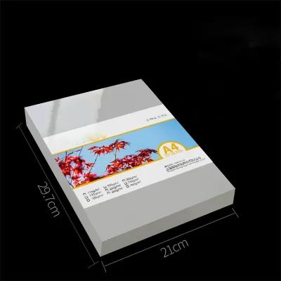 BAIWANG China Wholesale A4 Digital Inkjet High Glossy Photo Paper 4x6 Safe Packaging 115g-260g