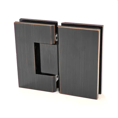 Modern CRL 180 Degree Bathroom Glass Door Accessories Solid Brass Shower Hinge Wall to Glass Shower Frameless Pivot Hinges