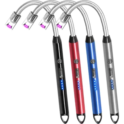 Multi-Function Arc Lighter Single Plasma Lighters Rechargeable USB Electric BBQ Lighter for Kitchen Candle