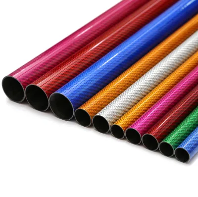 OEM/ODM Carbon Fiber Connector Heating Tube 50mm 22mm Cue Sleeve Pultruded Carbon Fiber Tube