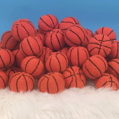 Crochet Cross-border Finished Cartoon Plush Cotton Sandbags Small Sandbag Games Basketball-style Children's Juggling Balls Ages