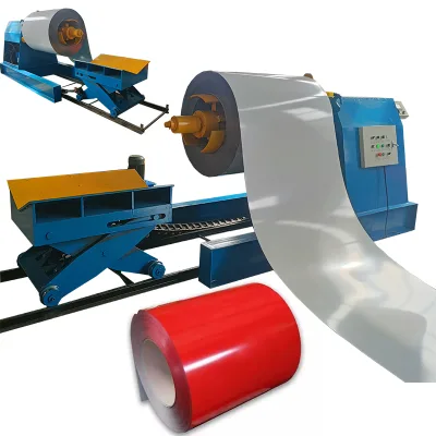 20 Ton Roofing Decoiler Automatic Hydraulic Decoiler Machine