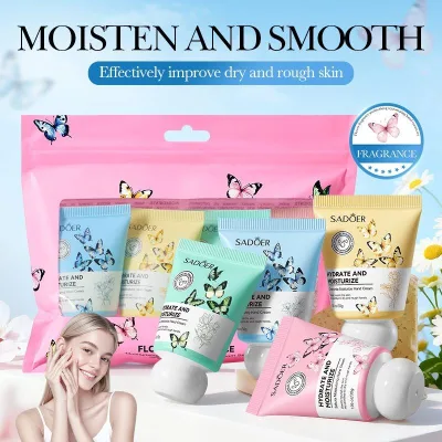 Factory Direct Sales Cross Border Hand Cream Set Deeply Moisturizing Nourishing Brightening for Dry Cracked Hand