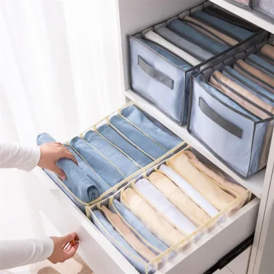 Socks Panties Drawer Dividers Home Closet Organization Foldable Underwear Bra Organizer Storage Box Organizer
