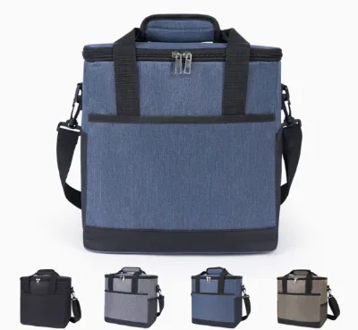 PEIQUAN Outdoor Picnic Insulated Lunch Bag Wholesale Stock Large Capacity Portable Office Worker Food Storage Bag