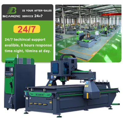 BCAM C Series Automatic Linear Tool Change 3d Cnc Router Machinery for Desk Chair Table Making
