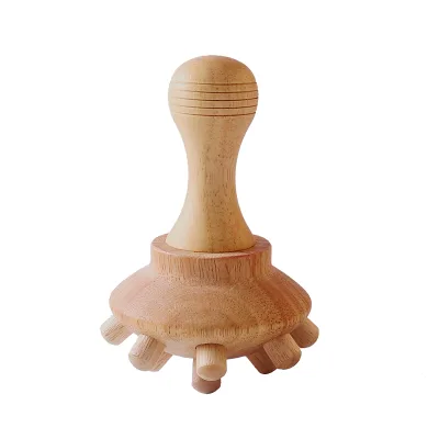 Wood Roller Tool Therapy Cellulite Massager Tools Wooden Massage Muscle Release Roller Five Piece Sets