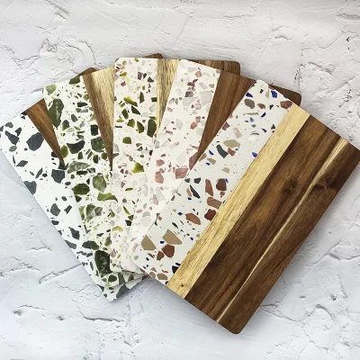 New Arrival Wooden Trays Serving Cutting Board Custom Logo Wood Personalized Cheese Board