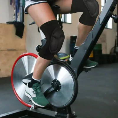 New Products Factory Direct Sale New Design Knee Wrap Compression Knee Wrap with Polyester Knitting Cotton
