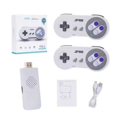 Video Game Console 2.4G Dual Wireless Controller Handheld Game Player
