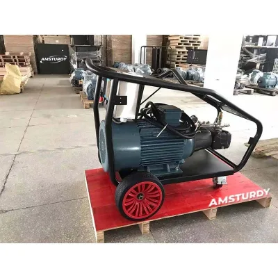 AmsturdyEP300 300bar 4350psi 11kw 18lpm Hose Reel Electric Industrial Garde Hot Water Pressure Washer