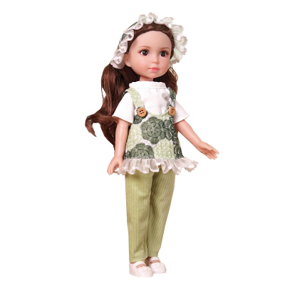 Wholesale Dolls Make to Move 14 Inches Custom Vinyl Doll for Girls Joints Body White Girl 14 Inch Fashion Doll