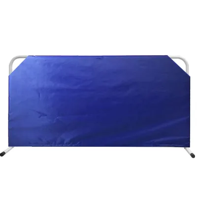 New Design Retractable Plastic Table Tennis Barrier Baffle 140*75CM with Customized Logo for Indoor Entertainment