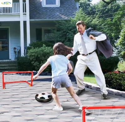 Electric Suspended Lighting Eco-Friendly 18cm LED Hovering Soccer Ball for Kids