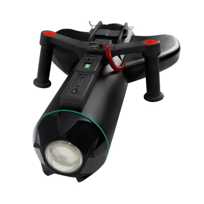 1500W Pump 15KG Thrust Searchlight GPS Buoyancy Aid Device Underwater Propeller for Diver Submarine Fishing Diving Underwater