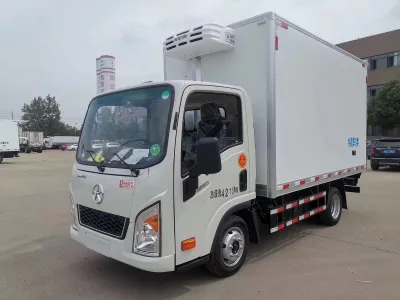 New High-quality Fully Customizable OEM VisionLeader FRP+XPS Refrigerated Truck Box Body for Dongfeng/Jiefang Cargo