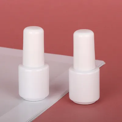 BEISITE OEM/ODM Customized Round Nail Polish Glass Bottle with Brush Empty Nail Polish Bottle