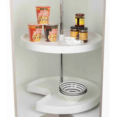 New Style Kitchen Household 270 Rotating Shelving Kitchen Storage Rack Kitchen Storage Corner