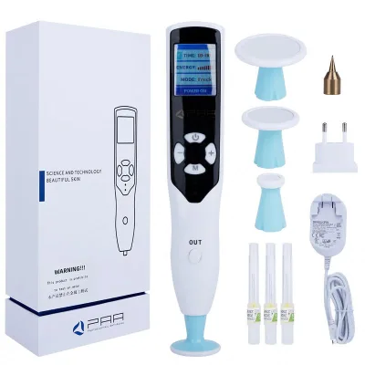 Spot Removal Plasma Mole Remover Pen Portable 2 in 1 Plasma Ozone Pen