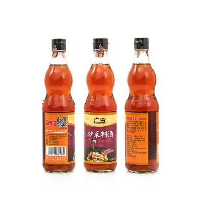 Guangdong Yellow Rice Wine Brands 500ml*12 Bottle Chinese Cooking Wine