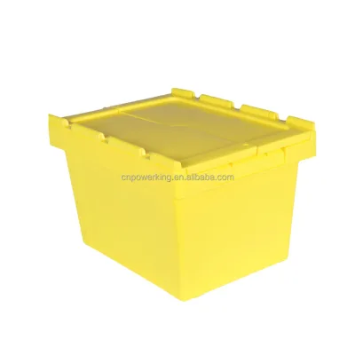 High Quality 20L Free Stacking Plastic Utility Storage Boxes for Moving