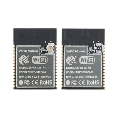 ESPC6 Wireless Module Wifi 6 BLE5.0 Zigbee3.0 Thread Module ESP32-C6 Chip ESPC6-32-N4 ESPC6-32E-N4 ESPC6-32 ESPC6-32E