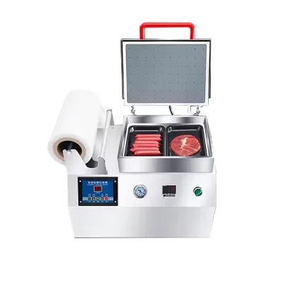 Machine Small Food Vacuum Packaging Machine Plastic Tray Sealing Machine Mini Fish Shrimp Seafood Meat Vacuum Packing Machine
