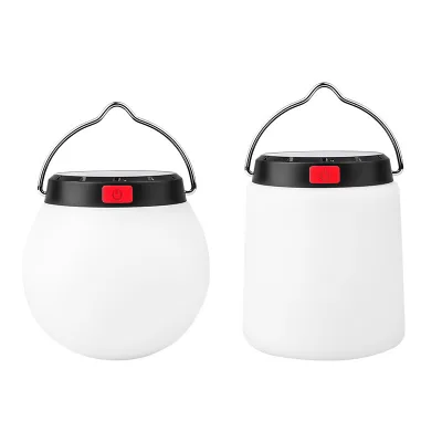 New LED Warm Yellow Light Solar Charging Compact and Lightweight Camping Light Can Be Hung or Placed for Charging