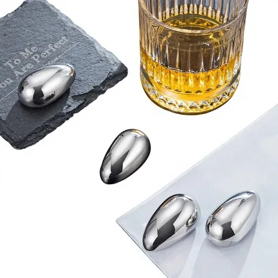New Style Stainless Steel Ice Cubes Ice Saver Stones Mouse Shape