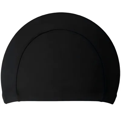 Lightweight Durable Elastic Pure Color Travel Swim Cap-Foldable Nylon Unisex for Easy Packing