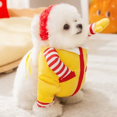 Hot Selling Cotton Material Funny Lovely Warm Comfort Dog Pet Clothing