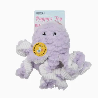 Interactive Durable Squeaky Dog Toy Soft Stuffed Self-relaxation Sound Molars Bite Resistance Large Dog Pet Toys