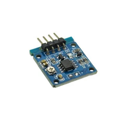 5V piezoelectric thin film vibration sensor switch module DIY kit piezoelectric impact tap sensor