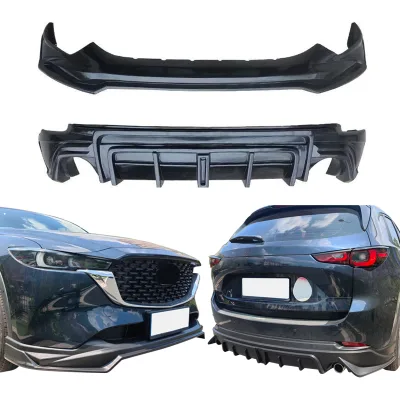 For Mazda CX-5 2022-2025 Modified Front Lip Rear Lip plastics Material High Quality Car Body Kit