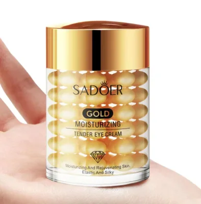 OEM Factory Wholesale Moisturizer Firm Anti-aging Circles Anti-Dark Black Gold Gel Hyaluronic Acid Repair Caviar Eye Cream
