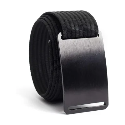 Wear-resistant Lightweight Men's Tactical Belt Heavy Duty Webbing Adjustable Nylon Belts with Metal Buckle