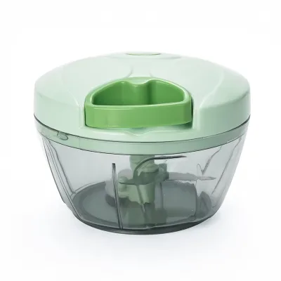 Portable Durable Manual Pulling Garlic Chopper High Quality Stainless Steel 3-Piece Efficient Convenient Fruit Vegetable Tool