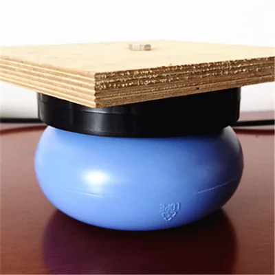 Heavy Equipment Transportation Shock Absorption System Wooden Crate Cushion Ball Protector