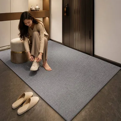 Door Wall-To-Wall Bohemian Washable Non-Slip Waterproof Easy Clean Hotel Carpets Custom Accepted Lisal-Face Resin-Middle