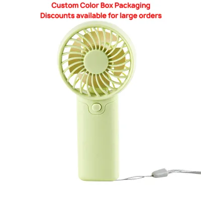 Eco-Friendly ABS Silent Strong Airflow Smart Home Fan with Spiral Blade High-Pressure Blowing for Home Wholesale Handheld Fan
