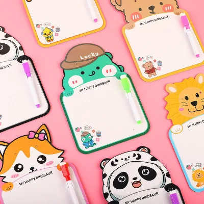 Cute Erasable Whiteboard Creative Desktop Message Writing Board Student Graffiti Cartoon Small Drawing Board