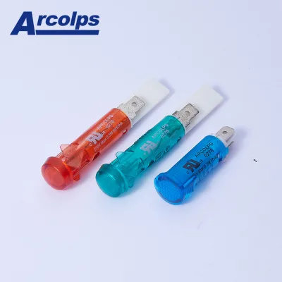 IP67 Small Power LED Signal Indicator Plastic Card Slot Light