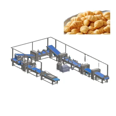 Automatic New Croissant & Puff Pastry Making Machine High Capacity