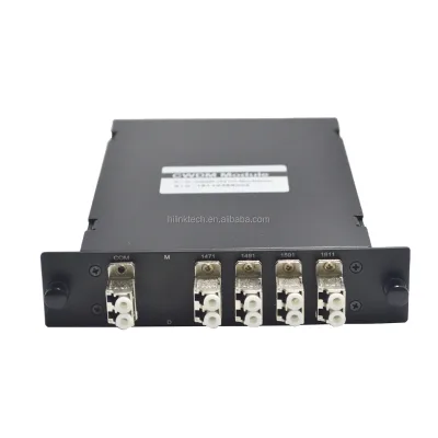 CWDM Mux/Demux Module fiber optic equipment 4CH CWDM , LC/UPC LGX BOX Duplex fiber
