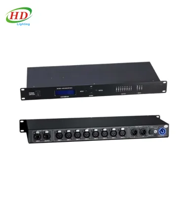 MIDI DMX512 Converter Art Network Expander 8 Channels Amplifier Controller Stage Lighting Tiger Touch HONGDA HD-A 100-240V Water